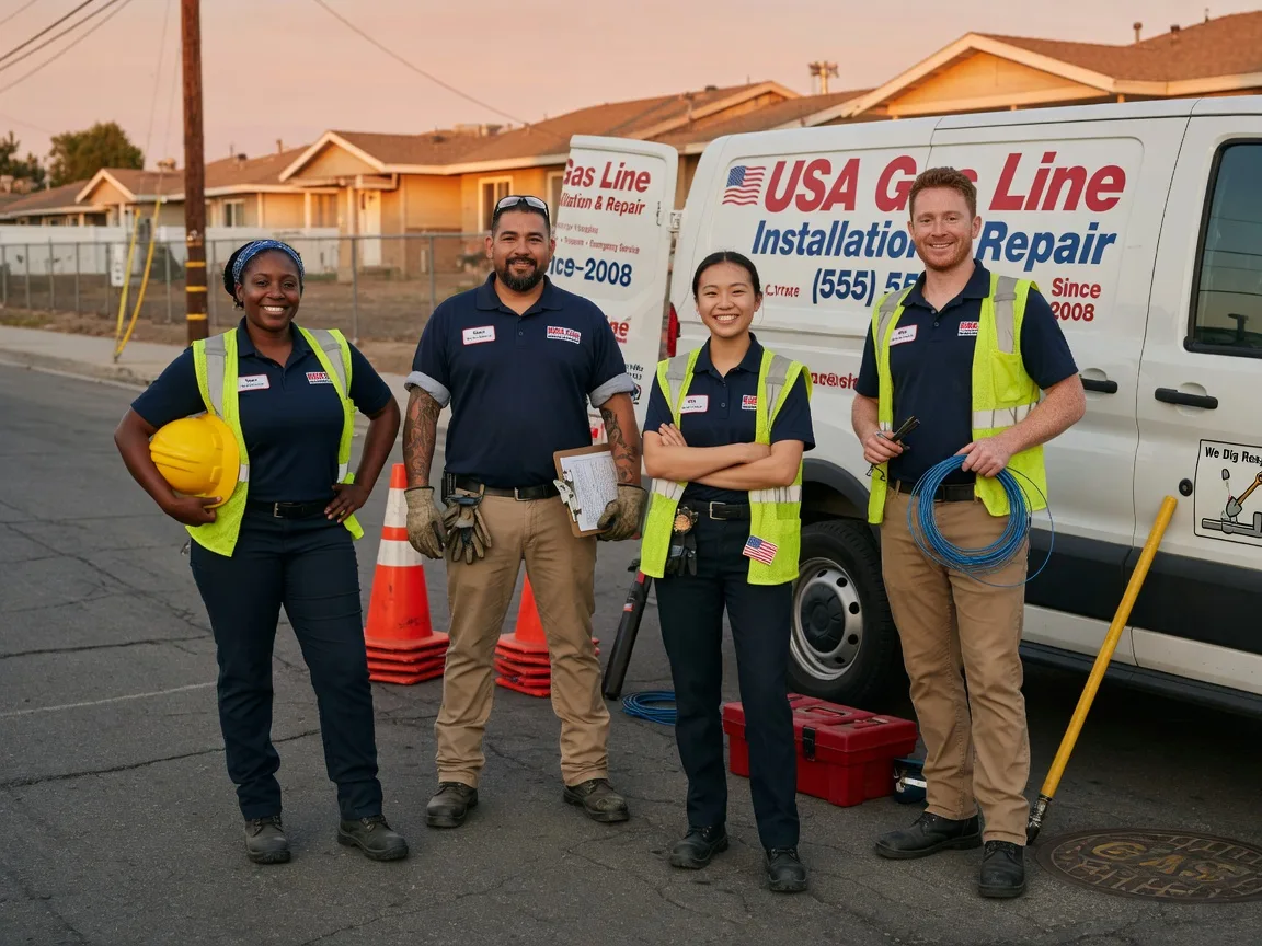 Gas Line Installation company in Fairfield, TX